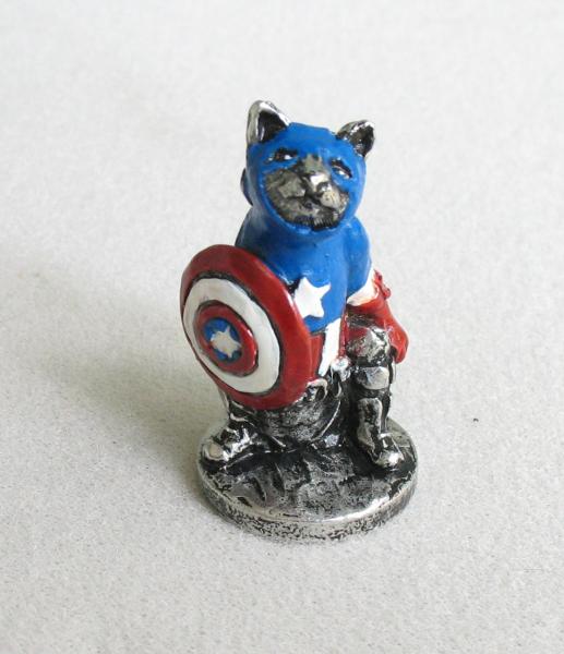 Captain America Cat picture