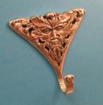 Large Green Man Wall Hook