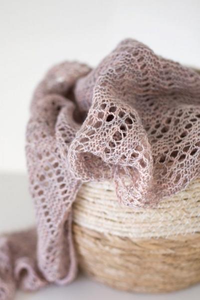 Railings Knit Shawl Printed Pattern picture