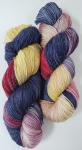 100% Superwash Merino Fingering Weight Yarn - Mountain Sunset