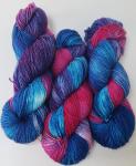 Superwash Merino/Nylon (85/15) Blend Fingering Weight Yarn - It's Electric!