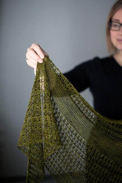 Wildheart Knit Shawl Printed Pattern picture