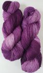 100% Superwash Merino Fingering Weight Yarn - Tonal Purple