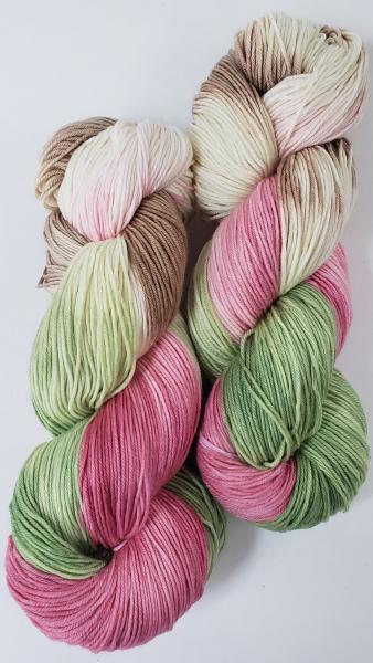 100% Superwash Merino Fingering Weight Yarn - Rose Garden