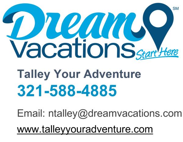 Talley Your Adventure - Dream Vacations
