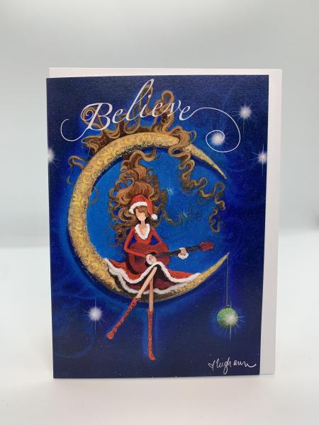 Believe (Santa Baby) notecard picture