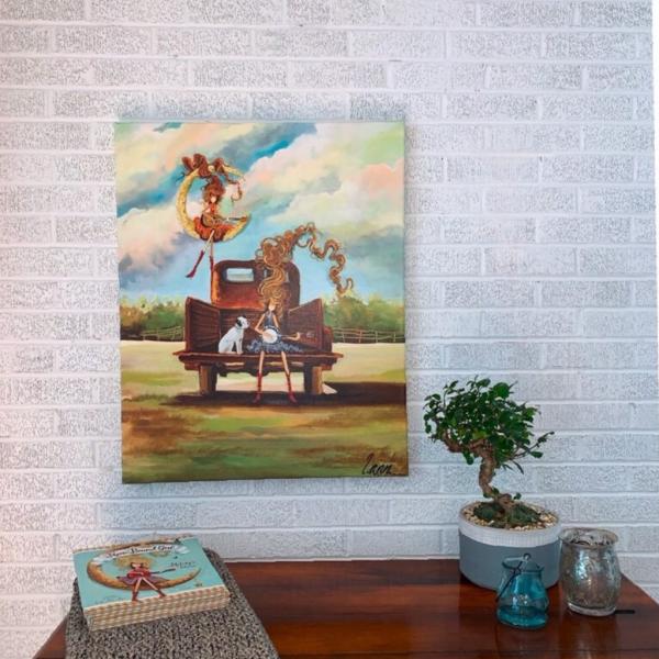 Country Truck Canvas Print- Small picture