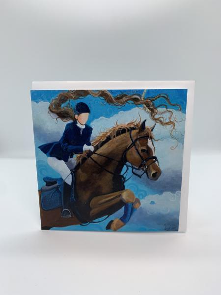 Equestrian - notecard picture