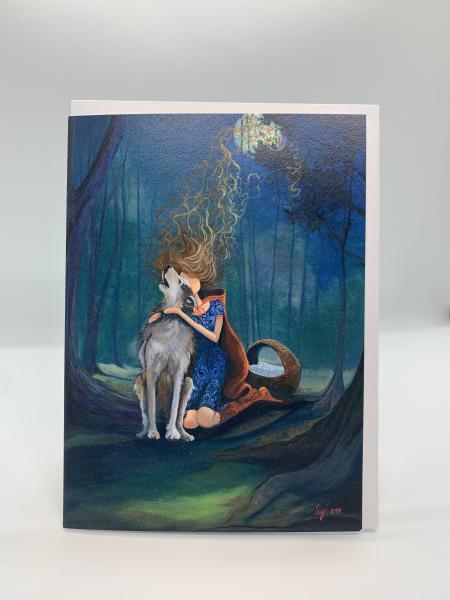 Red Riding Hood - notecard picture