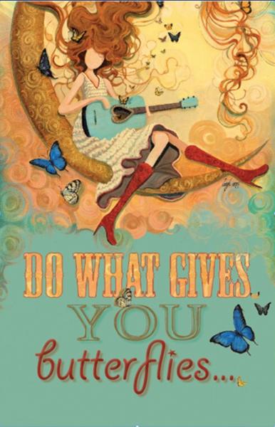 Do What gives you Butterflies - guitar picture