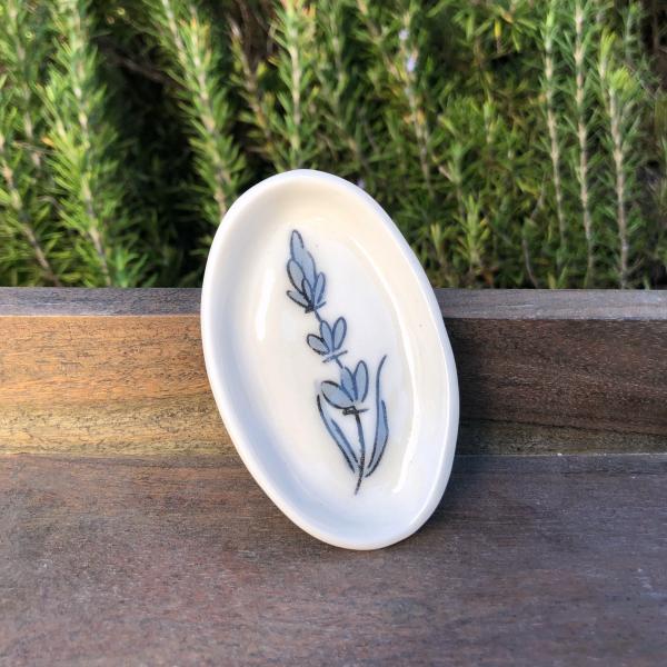 small lavender dish