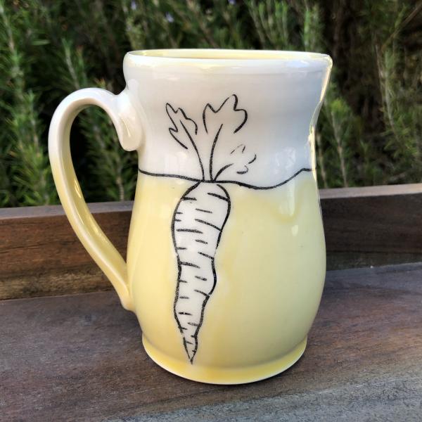 yellow carrot mug picture