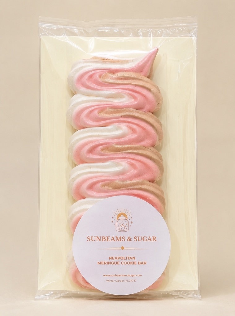 *NEW* Neapolitan Meringue Cookie Bar picture
