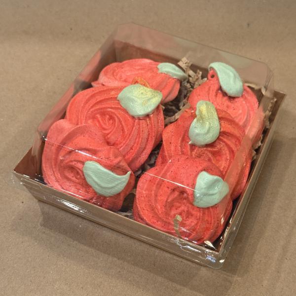 1/2 dozen Roses (rosettes) Meringue Gift Box
