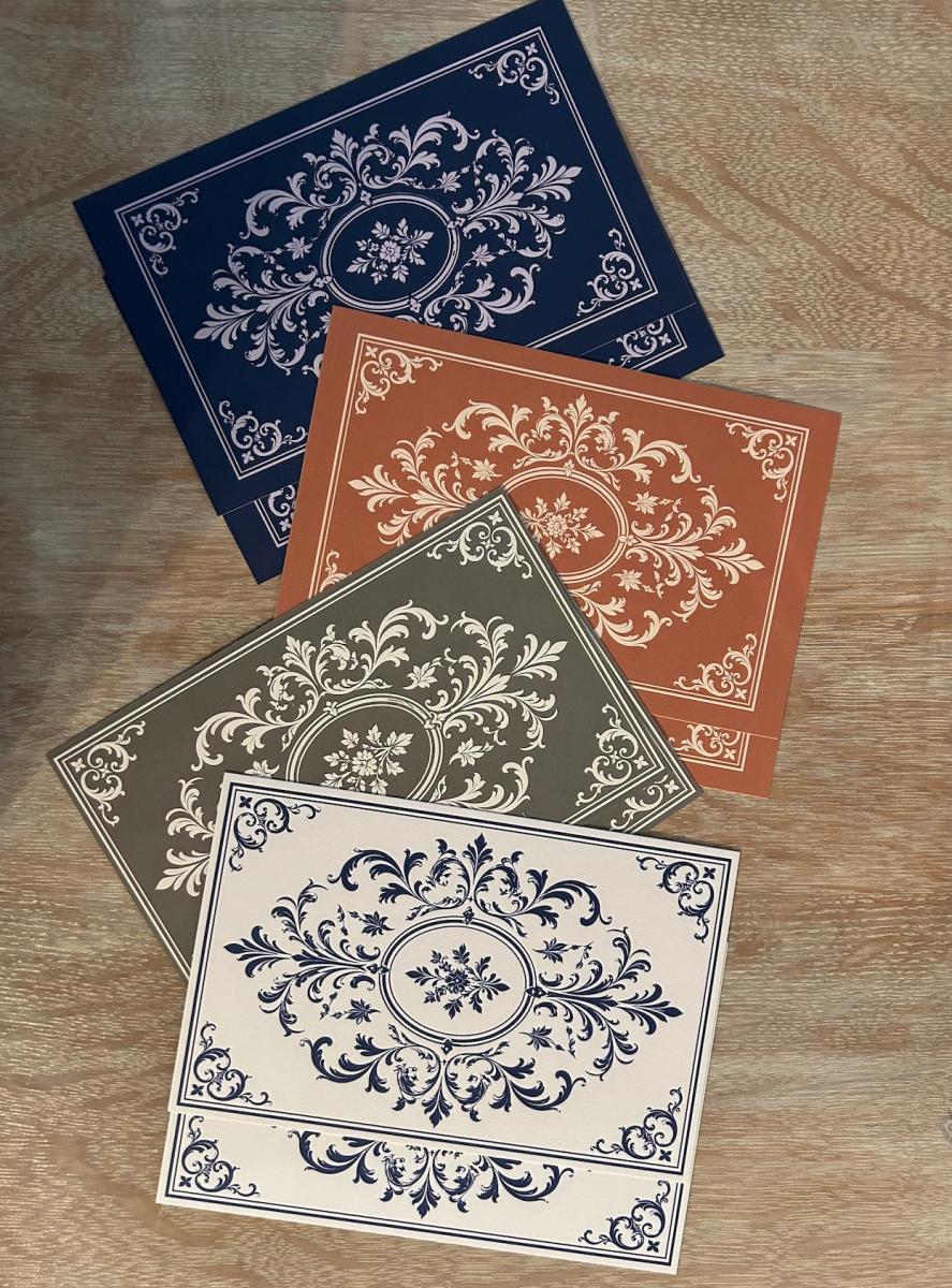 Heirloom Collection - Flat Card Set Of 12; 4 Designs picture