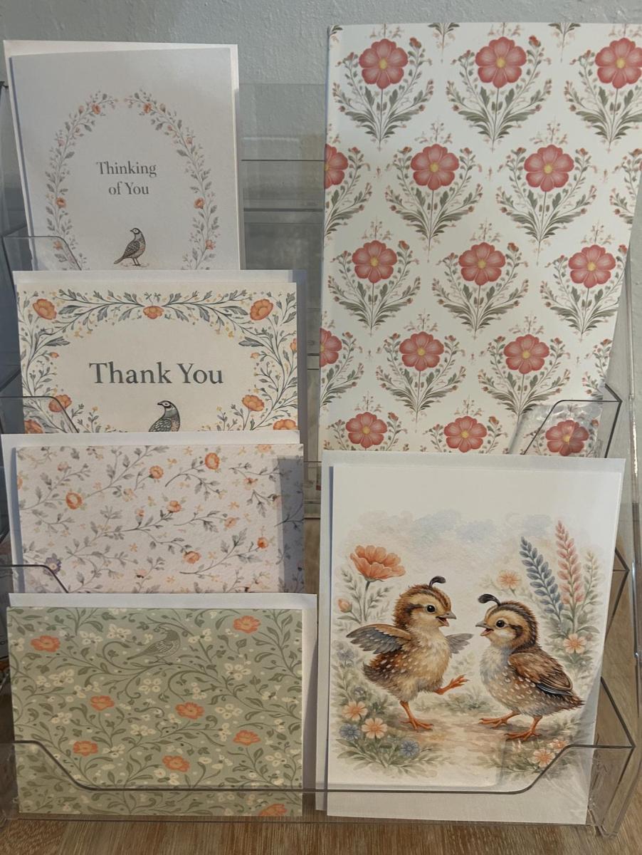California Folded Card Set Of 12; 4 Designs picture