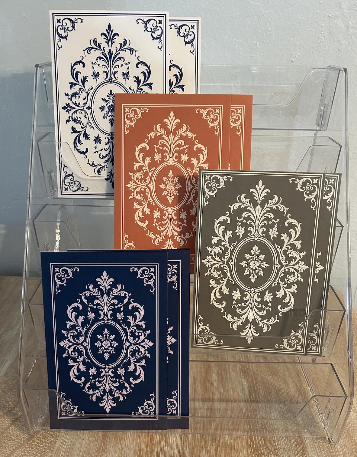 Heirloom Collection - Flat Card Set Of 12; 4 Designs picture