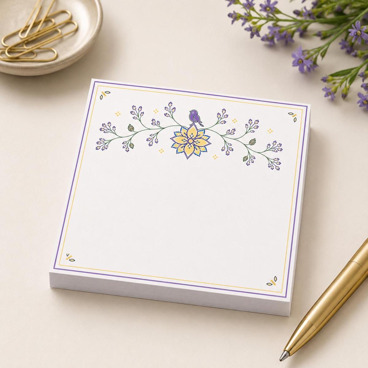 Wildflower Sticky Notes picture