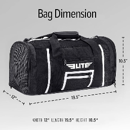 Elite Sports Boxing Gym Duffle Bag for MMA, BJJ, Jiu Jitsu gear,Duffel Athletic Gym Boxing Bag picture