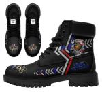 Custom Corporate Gifts, Personalized Patriotic Boots, Custom USA- Theme Boots, Trendy Boots