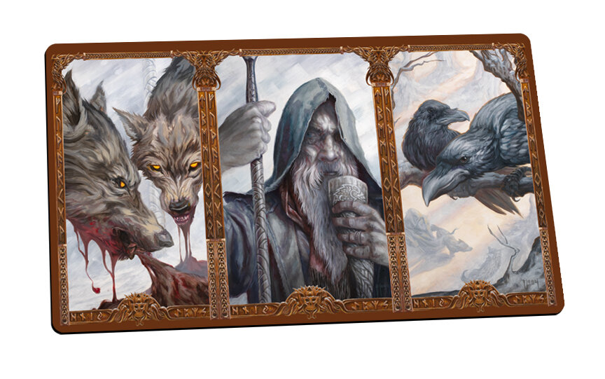 Odin Triptych - Playmat
