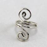 Sterling SIlver Curlique Ring