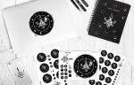 Bill Cipher - Gravity Falls sticker sheet