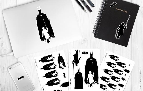 Gotham Parade - Batman sticker sheet