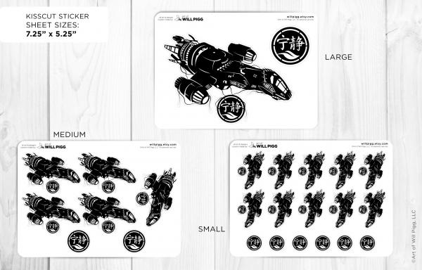 Firefly - Serenity sticker sheet picture