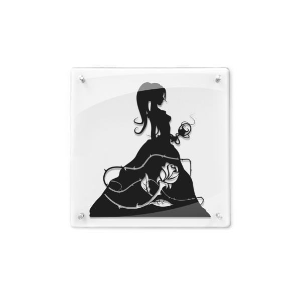 Princess Belle - Beauty and the Beast paper cut - Framed picture