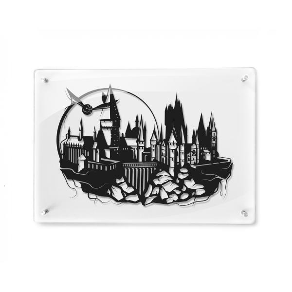 Hogwarts - Harry Potter paper cut - Framed picture