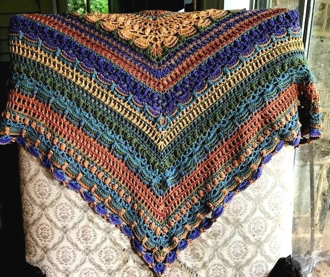 Lost in Time Shawl Kit