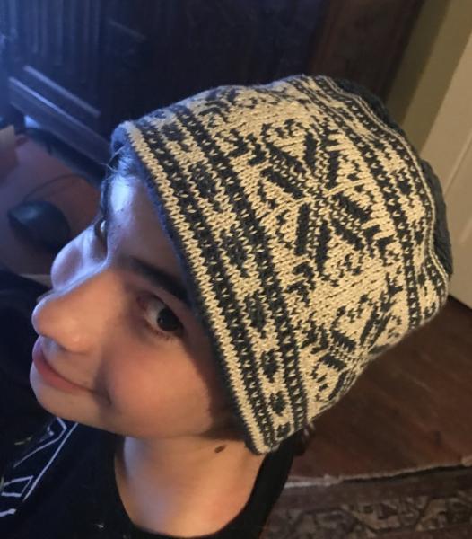 Ian's Reversible Fair Isle Cap Kits picture