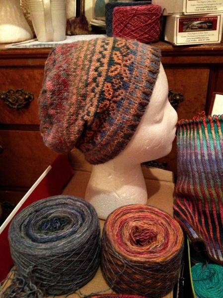 Colorful Fair Isle Hat Kit picture