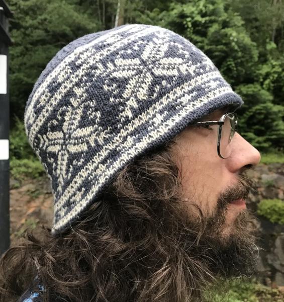 Ian's Reversible Fair Isle Cap Kits picture