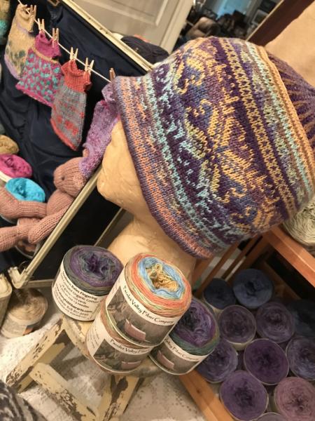 Ian's Reversible Fair Isle Cap Kits picture