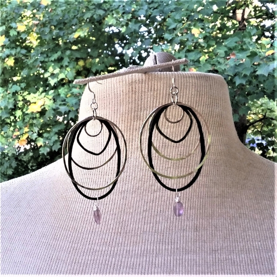 Amethyst Drop Earrings picture