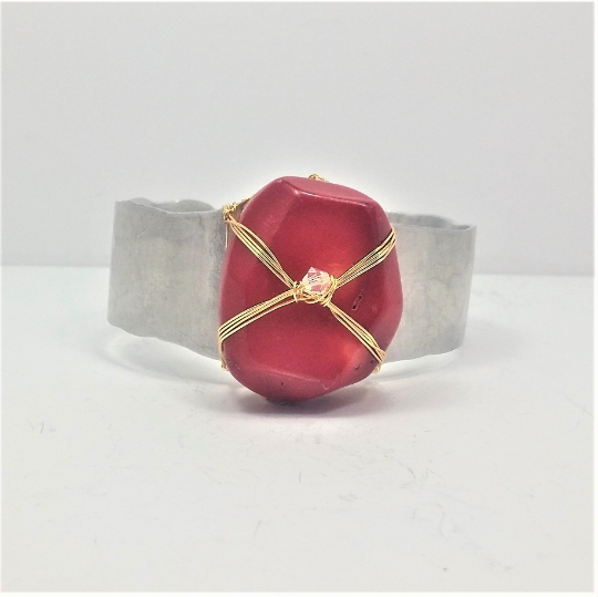 Red Coral Cuff