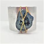 Midnight Blue Druzy Cuff