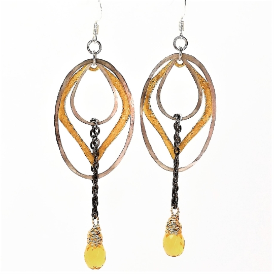 Citrine Drop Earrings picture