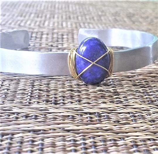 Dainty Lapis Cuff picture