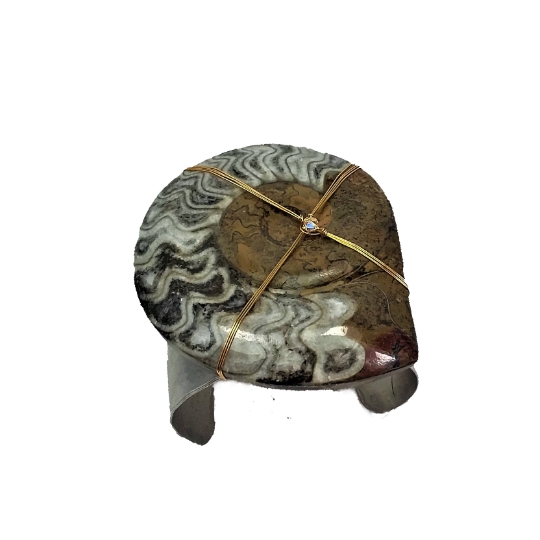 Ammonite Fossil Cuff picture