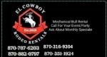 El Cowboy Rodeo Rentals