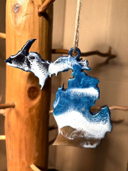 Lake Michigan Sand Ornament