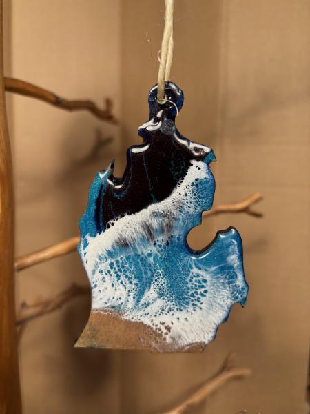 Lake Michigan Sand Ornament