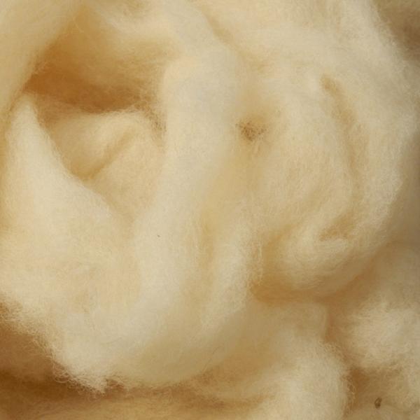 Tunis roving, undyed white, SW119