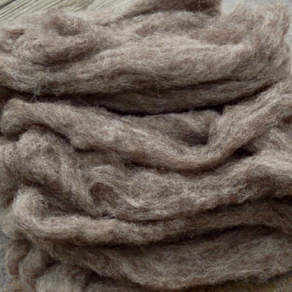 Jacob roving, undyed gray, SW719 picture