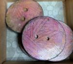 1 and 3/8th&rsquo;s Wood Buttons