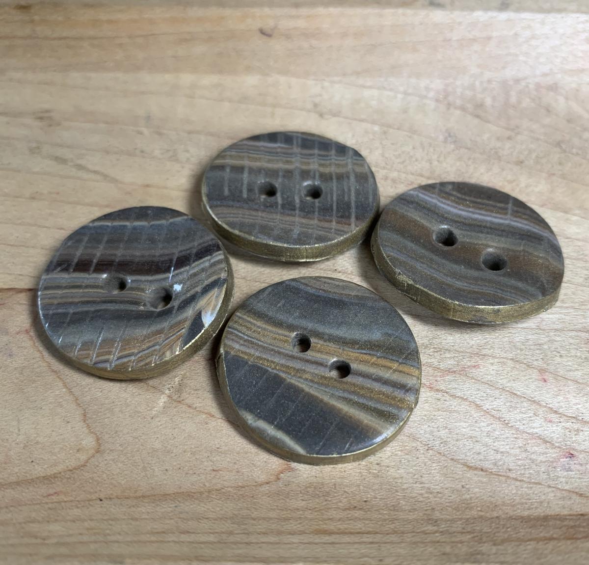 1” Fimo Buttons. picture