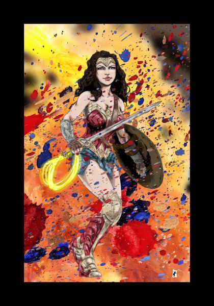 Wonder Woman Print picture